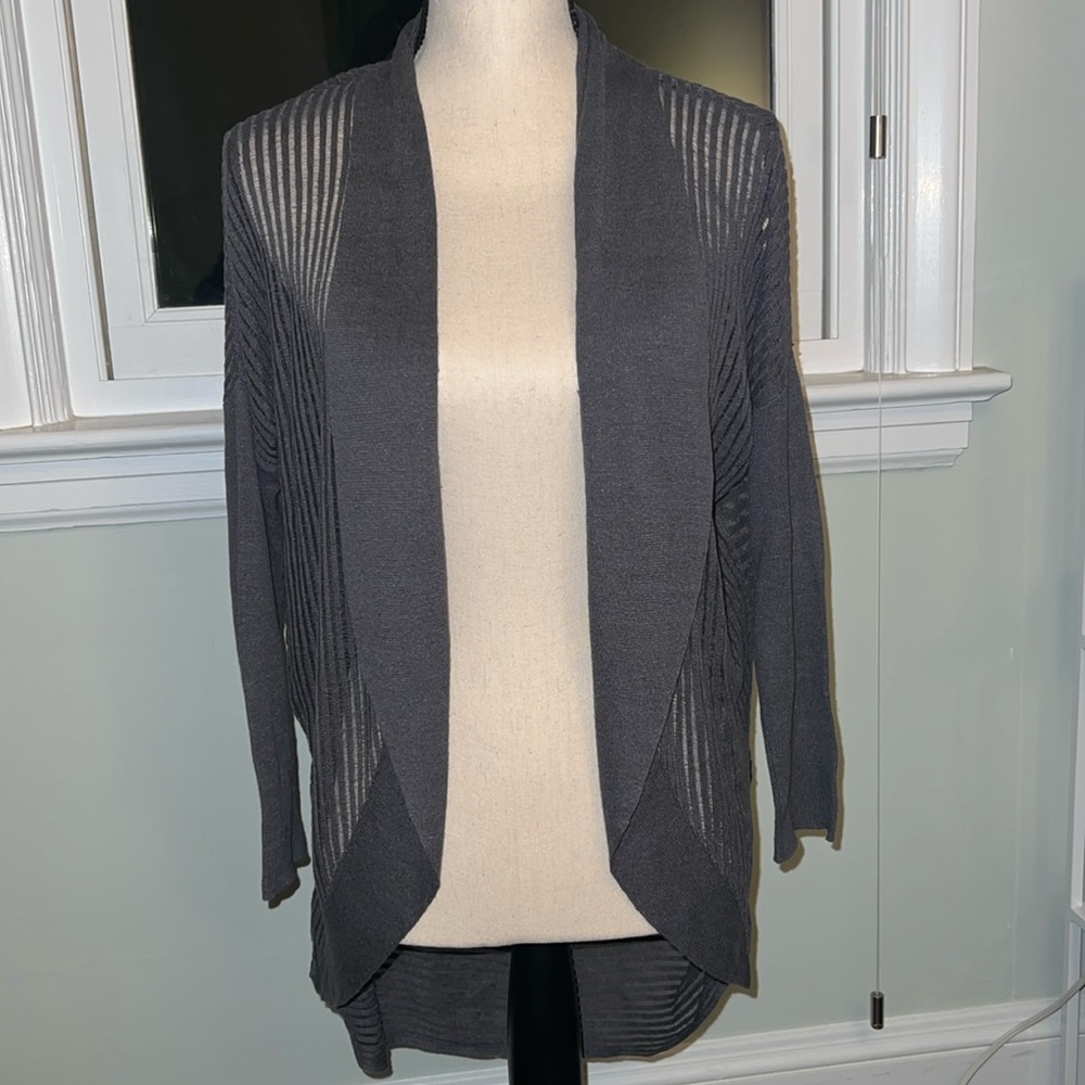 Alice and Olivia long sheer shrug